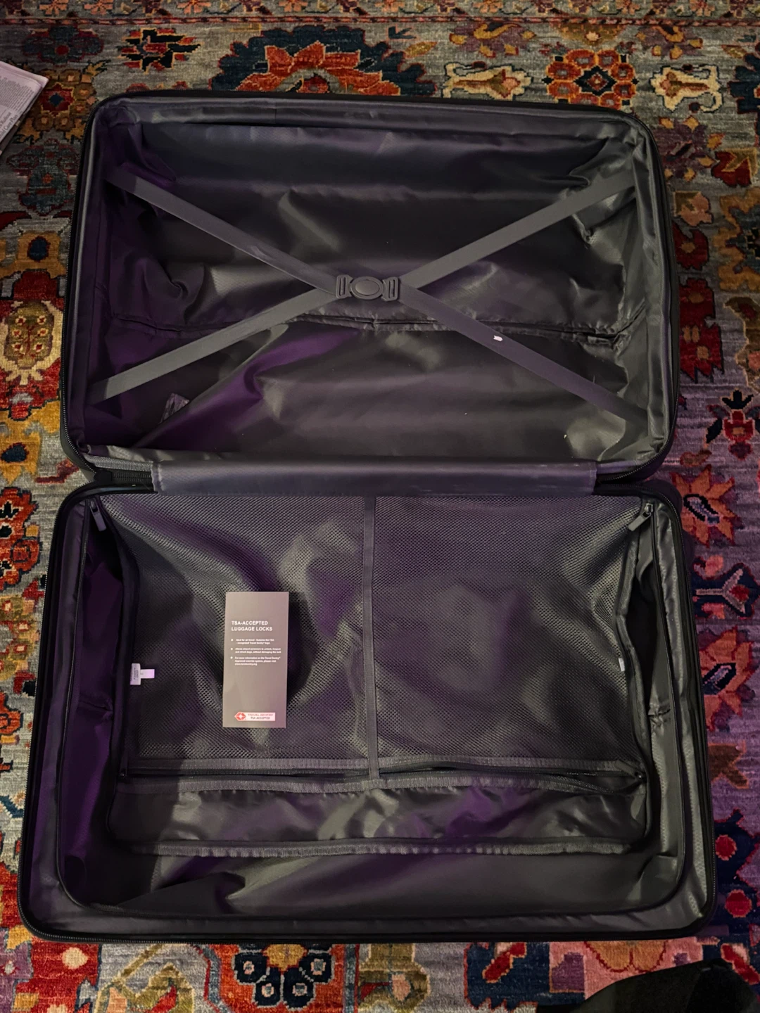 Away large Checked Suitcase - Gray - photo 3