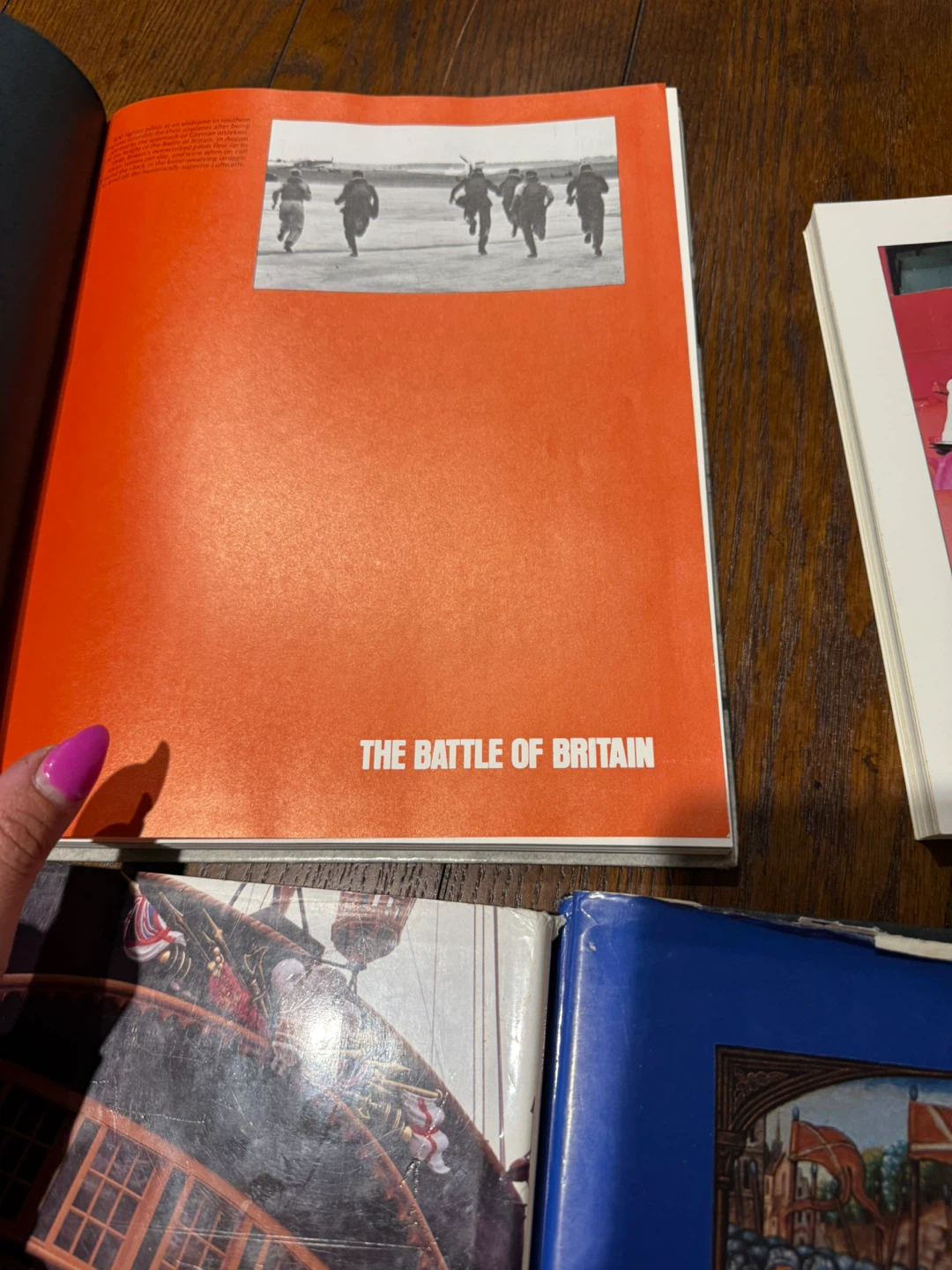 4 Vintage & History Hardcover Books - photo 3