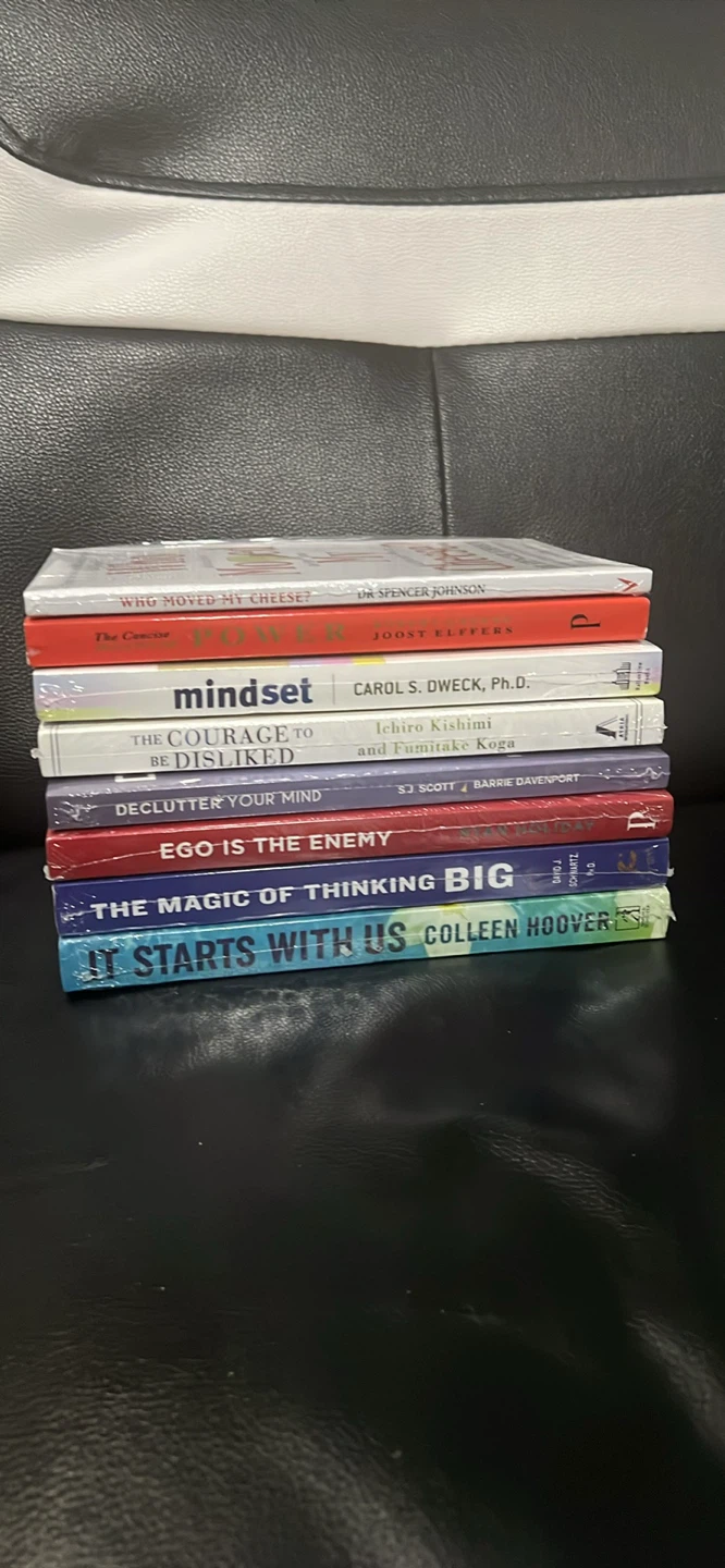 Set of 8 Self-Help and Psychology Books