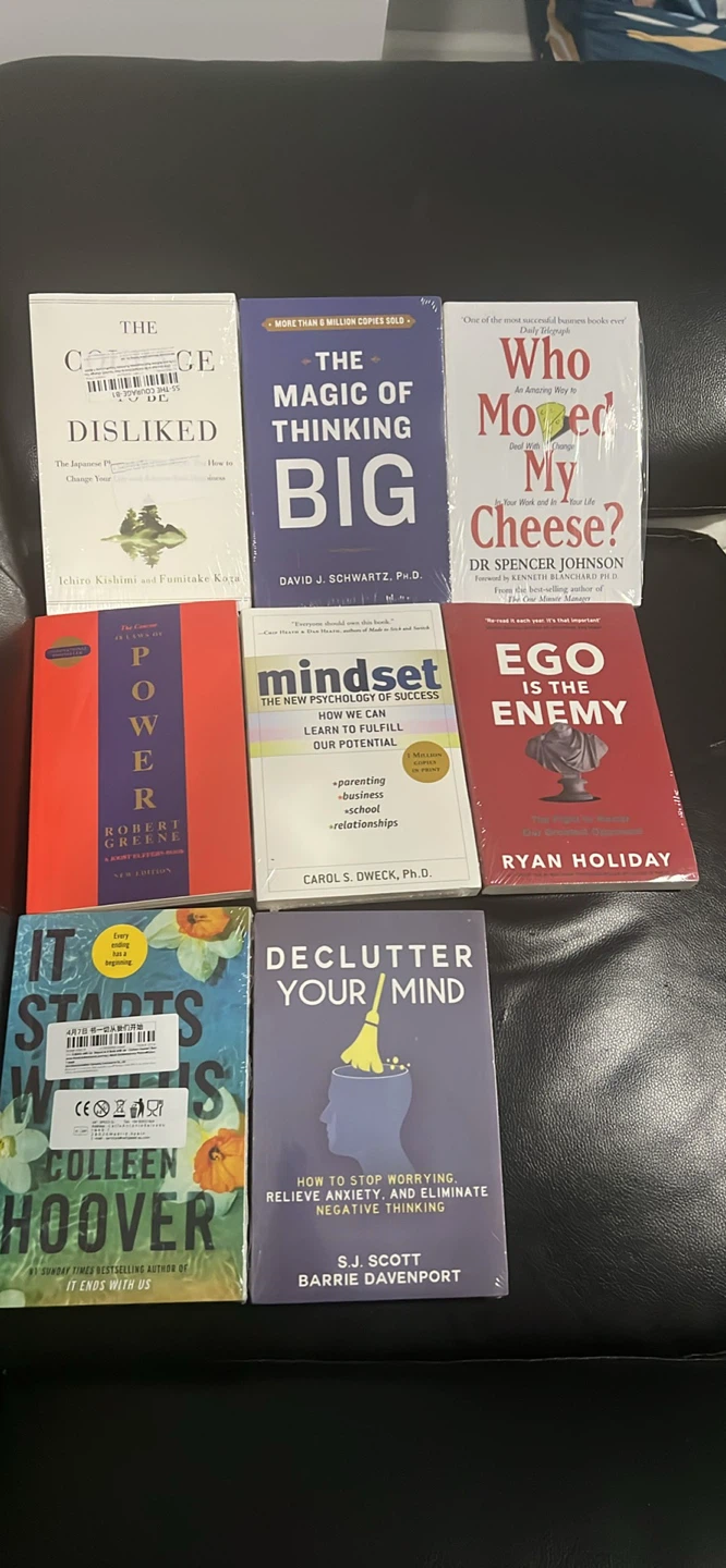 Set of 8 Self-Help and Psychology Books - photo 2