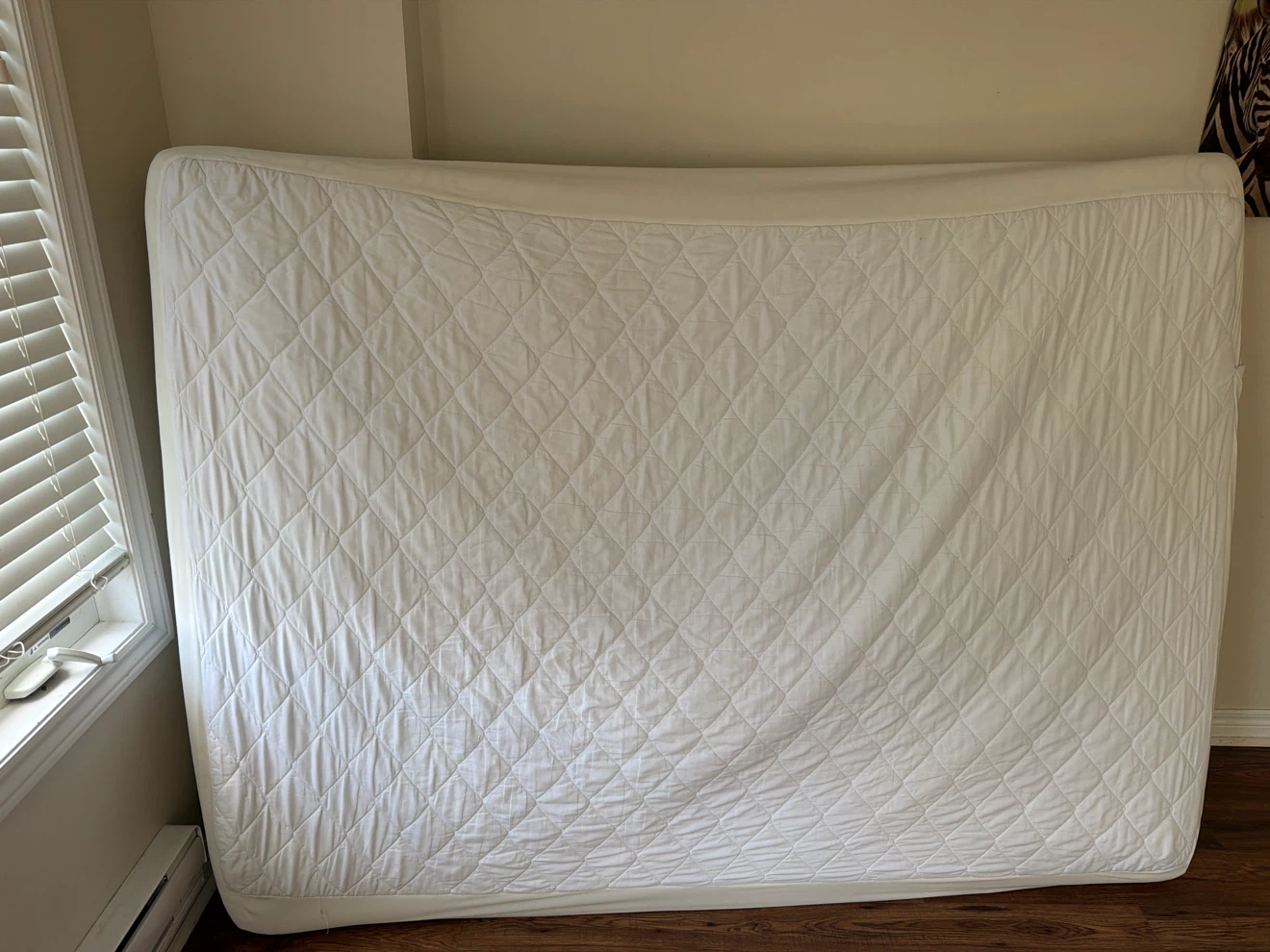 White Quilted Queen Mattress