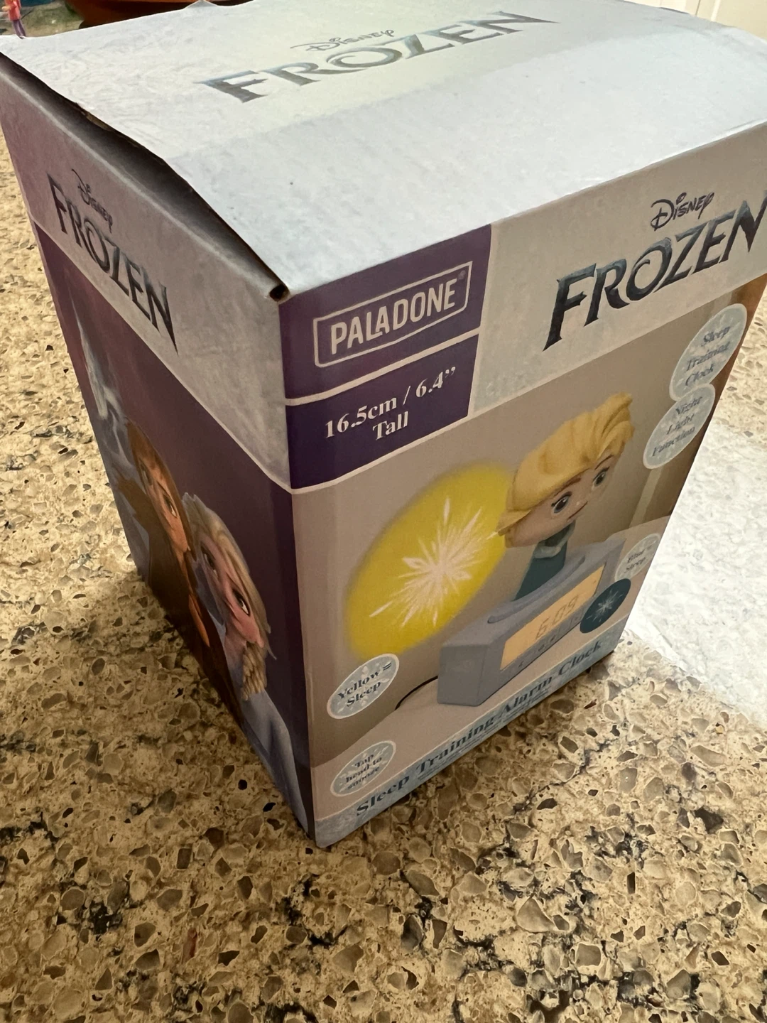 Disney Frozen Elsa Sleep Training Alarm Clock Night Light - photo 2