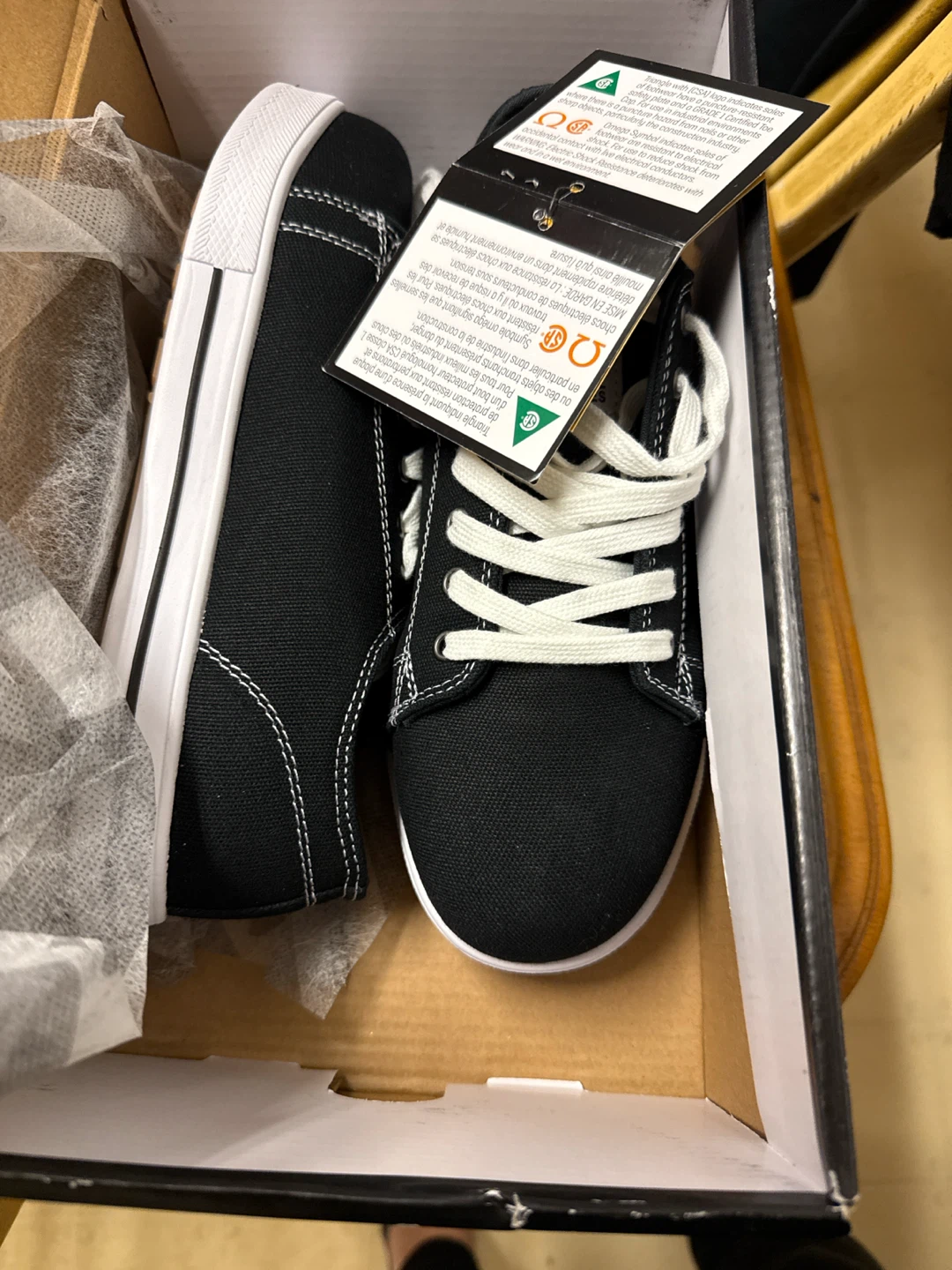 Dakota Work Pro Series Black Safety Shoes
