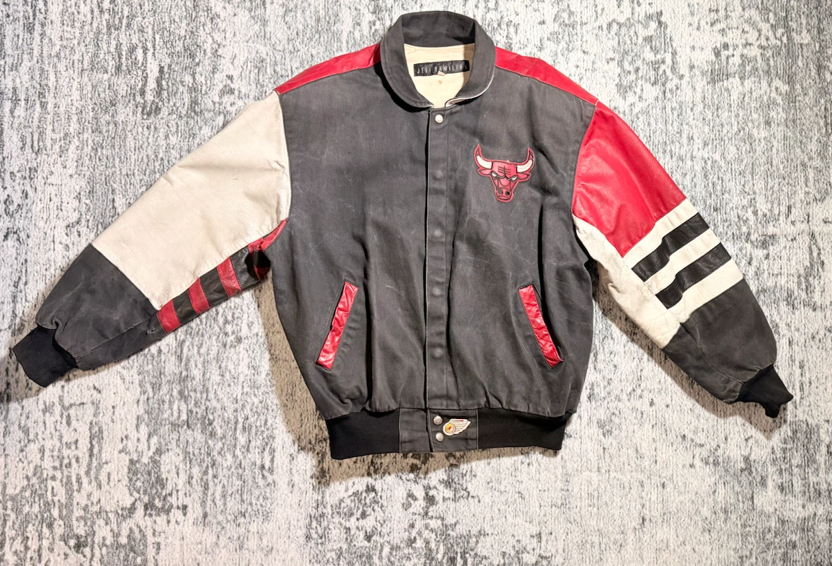 Vintage Jeff Hamilton Chicago Bulls Jacket - photo 2