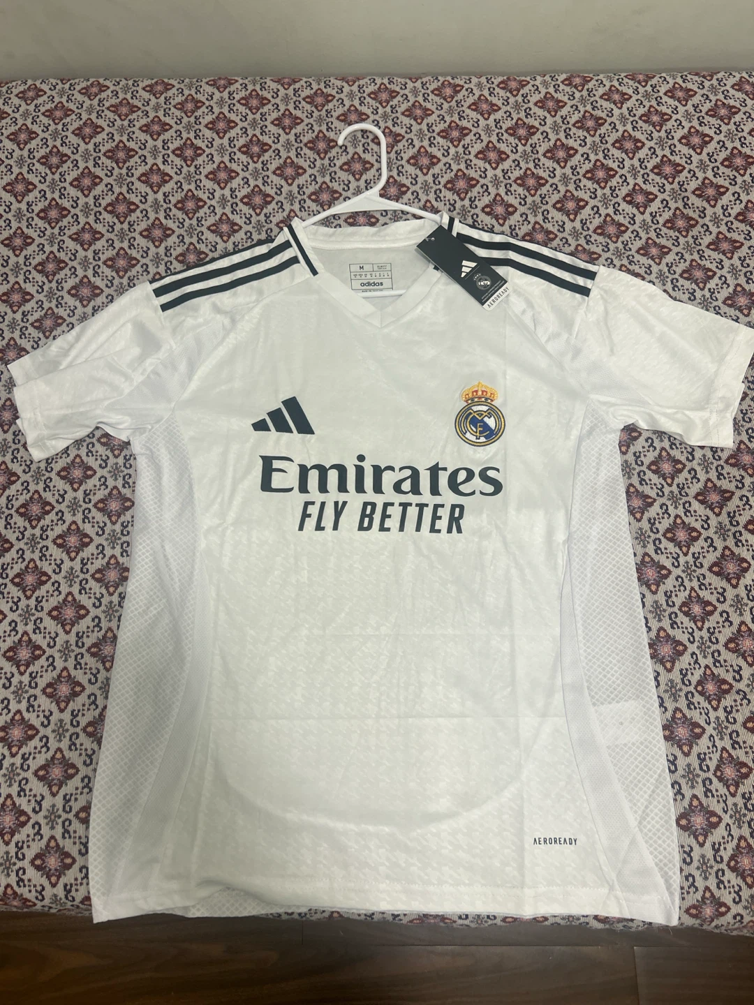 Adidas Real Madrid AEROREADY Jersey - White