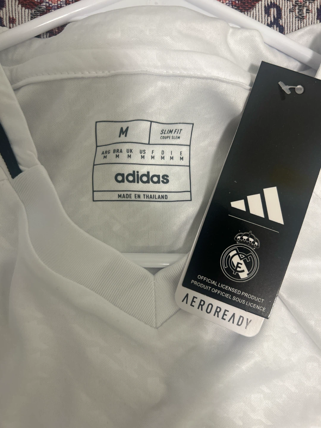Adidas Real Madrid AEROREADY Jersey - White - photo 2