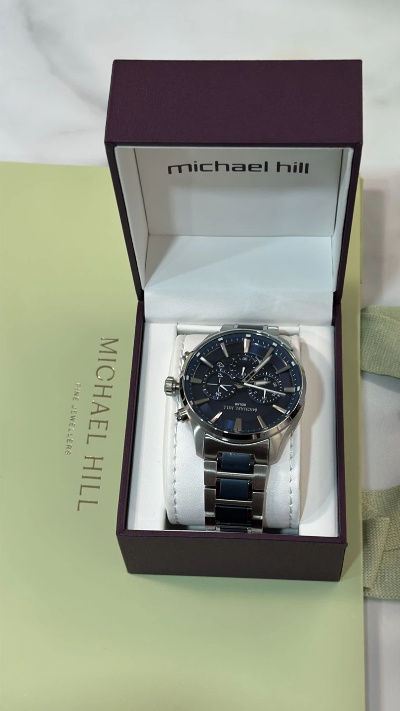 Brand New Michael Hill Chronograph Watch