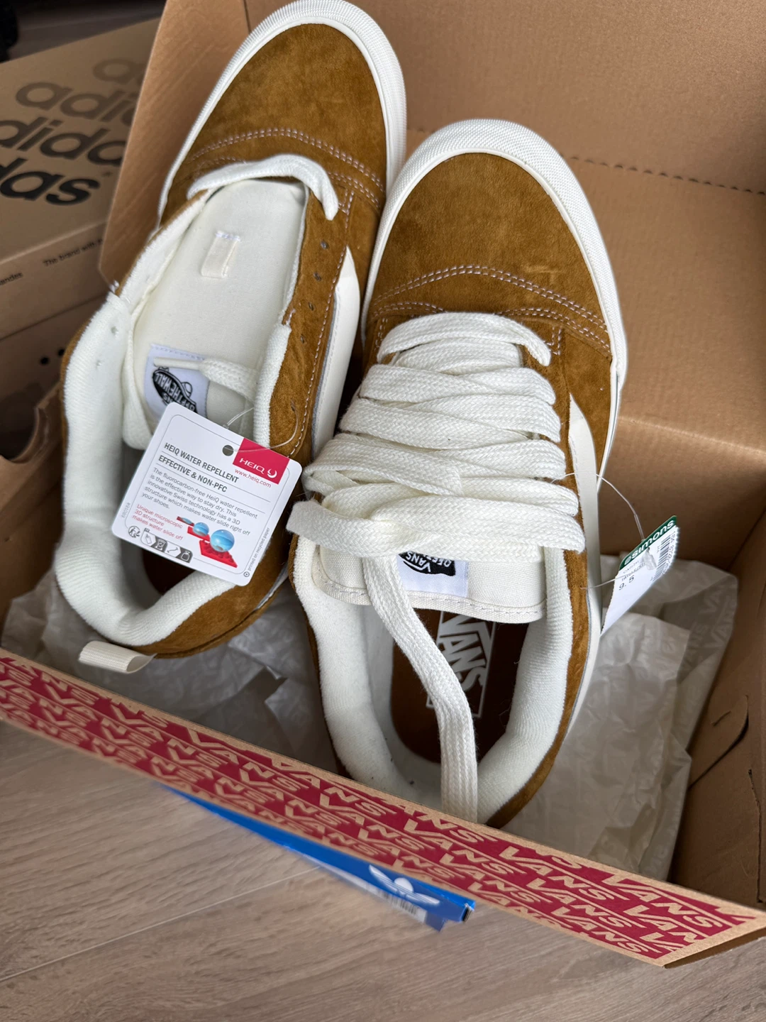 Vans Knu Skool Pig Suede Brown Shoes