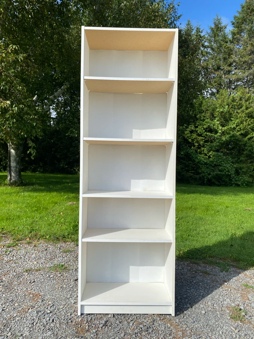 IKEA White Bookcase with Adjustable Shelves (CAN DELIVER)