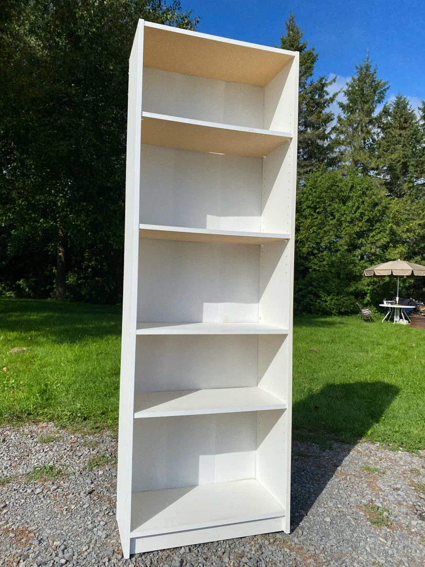 IKEA White Bookcase with Adjustable Shelves (CAN DELIVER) - photo 2