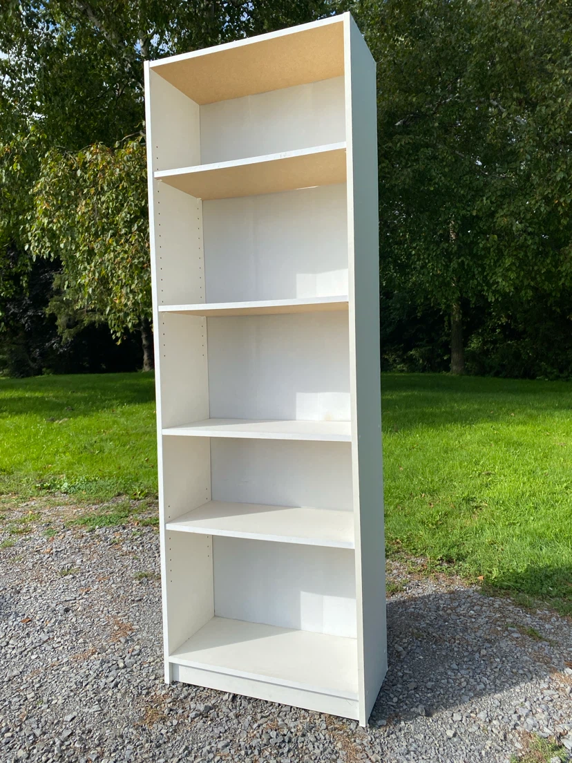 IKEA White Bookcase with Adjustable Shelves (CAN DELIVER) - photo 3