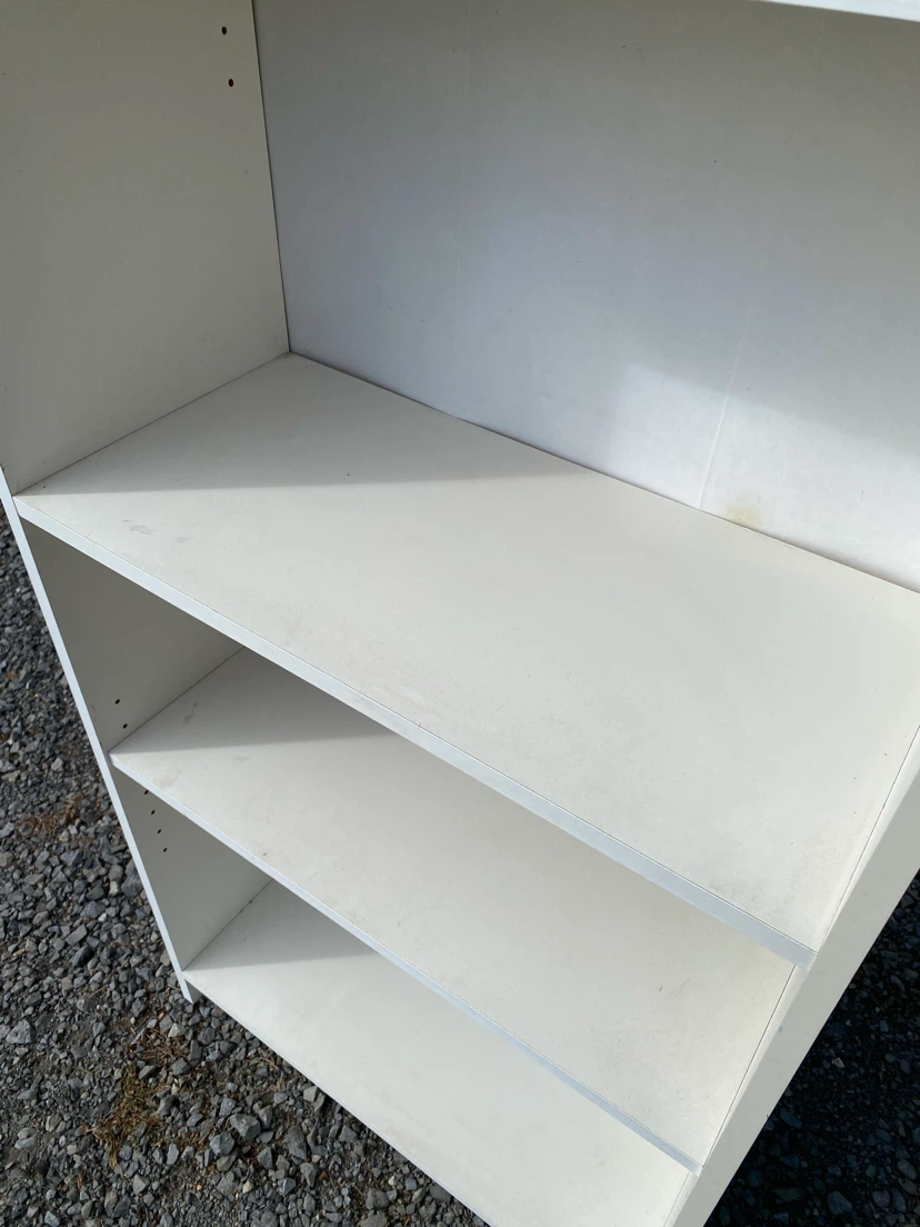 IKEA White Bookcase with Adjustable Shelves (CAN DELIVER) - photo 5