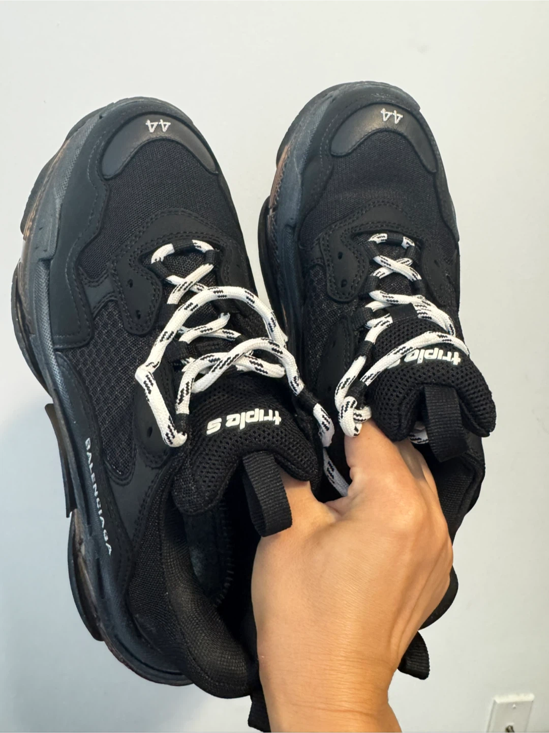 Balenciaga Triple S Sneakers Black