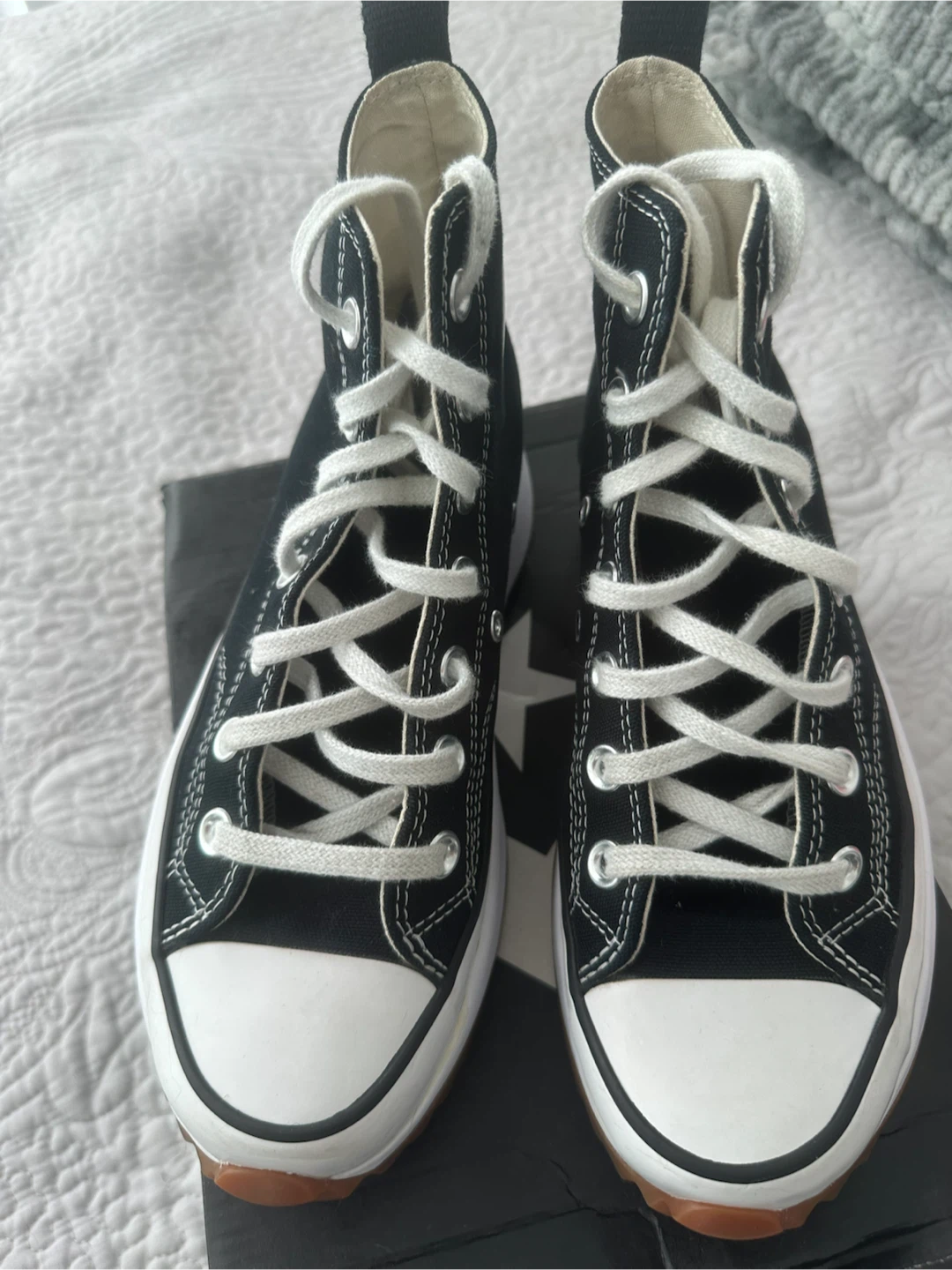 Converse Run Star Hike Hi Black/White/Gum