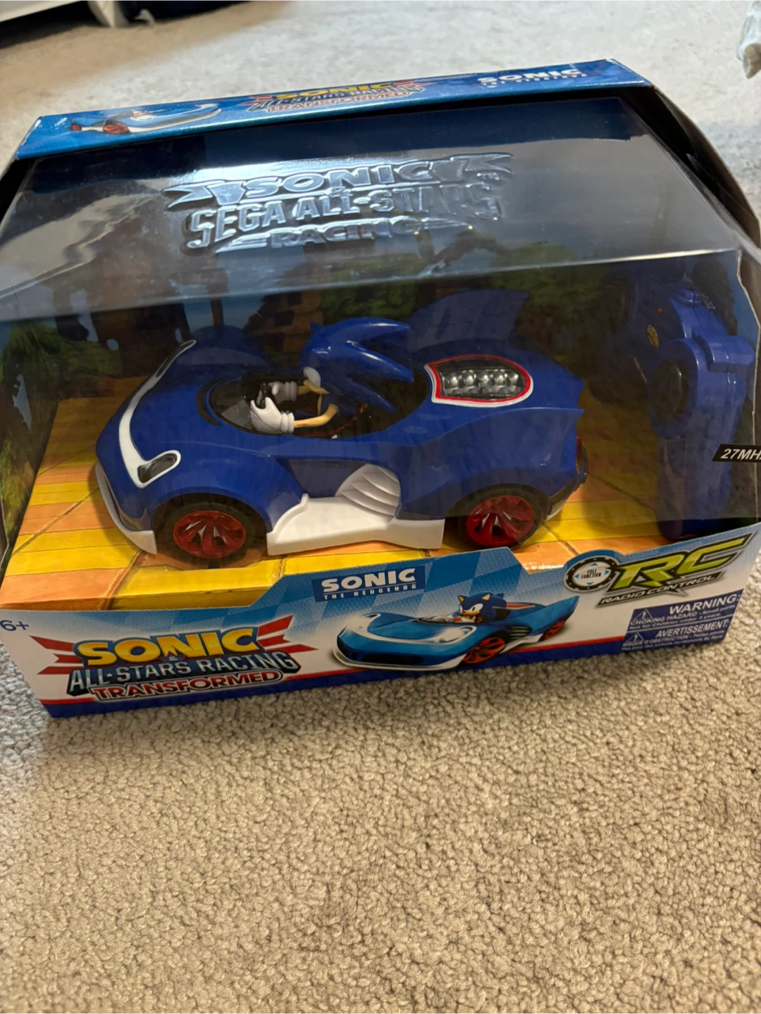 Sonic All-Stars Racing Transformed RC Car