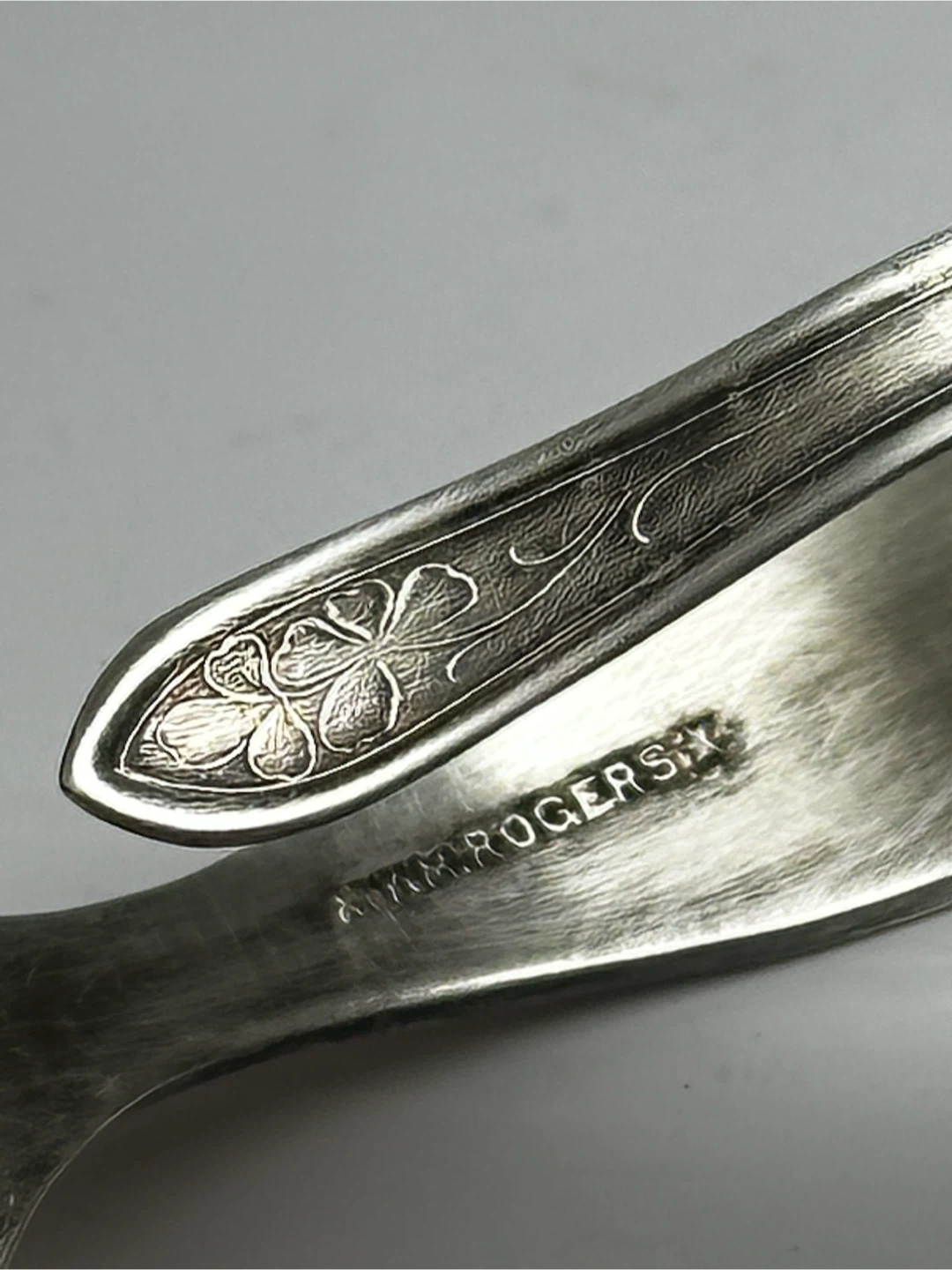 Vtg Wm Rogers Peter Rabbit Silverplate Baby Spoon Loop - photo 5