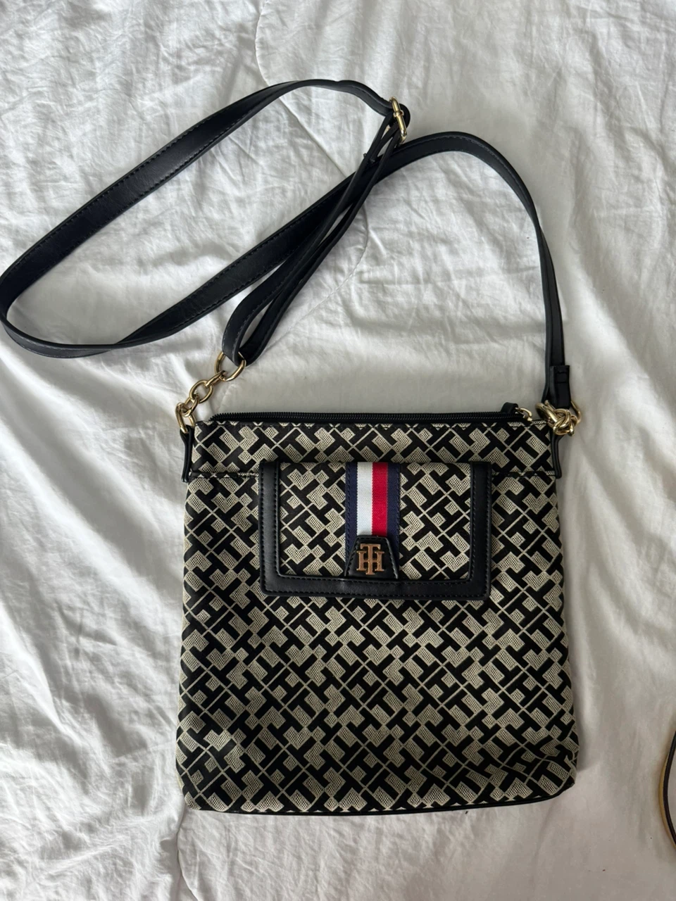 Tommy Hilfiger Monogram Crossbody Bag