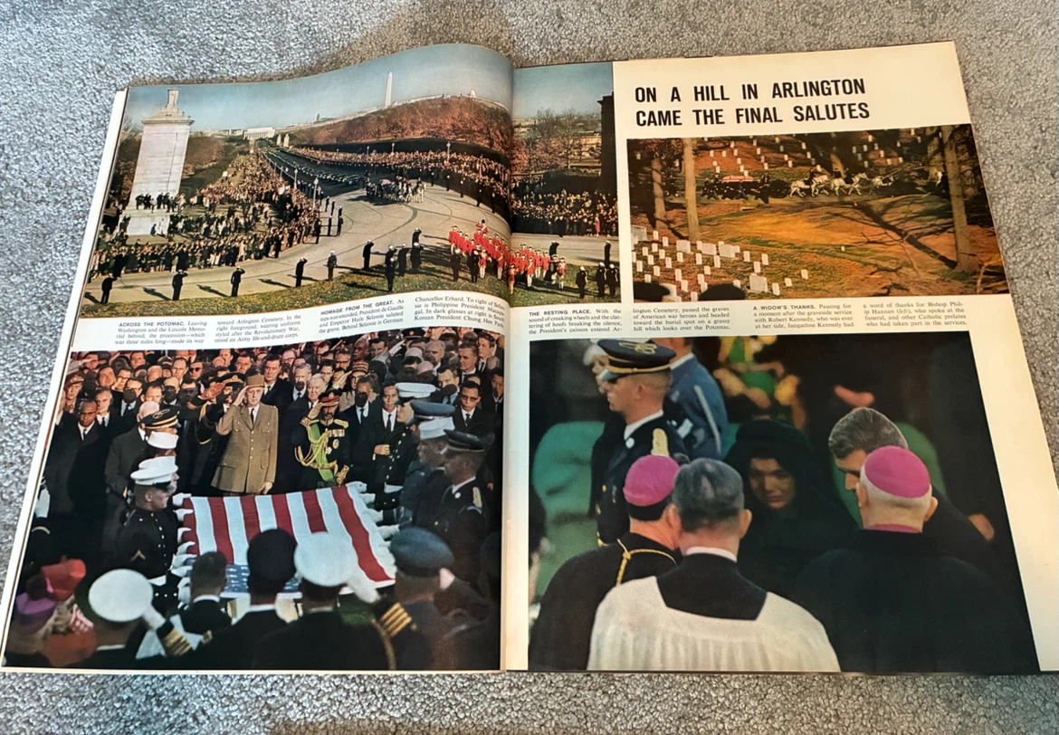 4 Vintage Life Magazines 1963/64 Related to JFK Assassination - photo 2