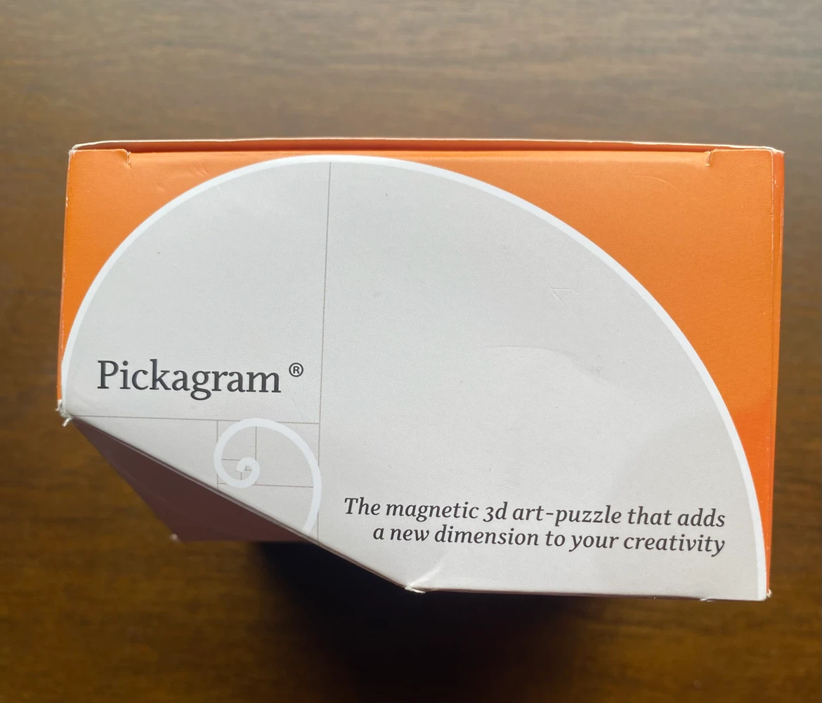 New PICKAGRAM 3D Tangram – Magnetic Assembly Art Puzzle - photo 5