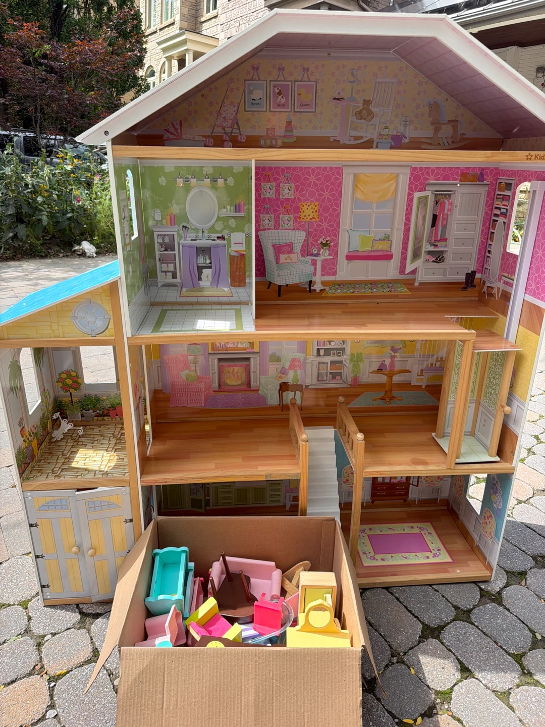 KidKraft Dollhouse with Furniture and Accessories