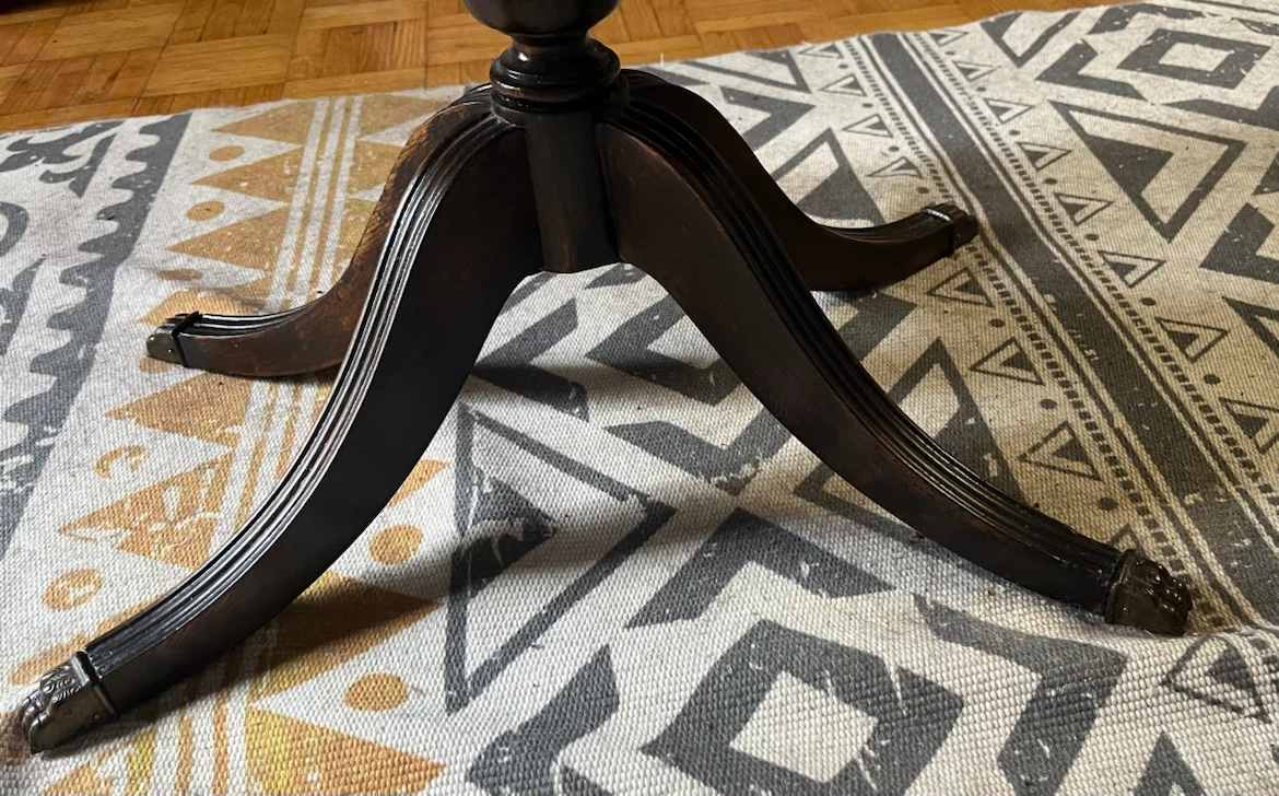 Vintage Coffee Table with Glass Top - photo 3