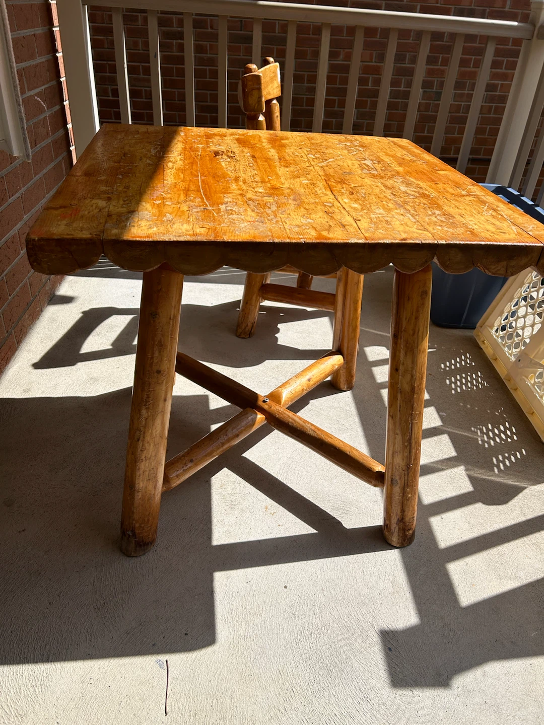 Wooden Kids Table and Chairs Set - photo 2