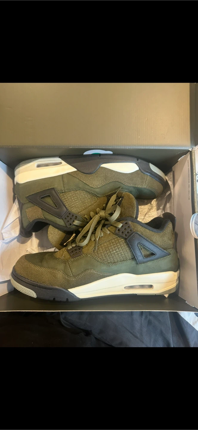 Air Jordan 4 Retro Olive Green