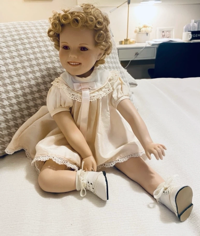 Vintage Little Miss Shirley Temple Toddler Doll