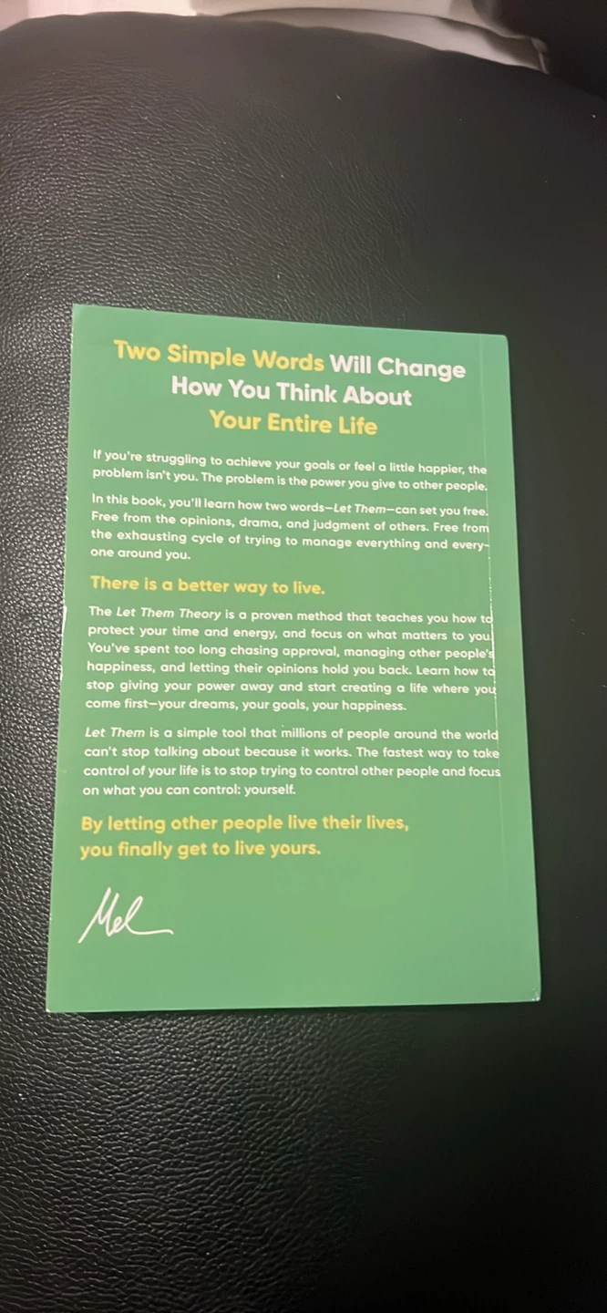 The Let Them Theory by Mel Robbins - photo 2