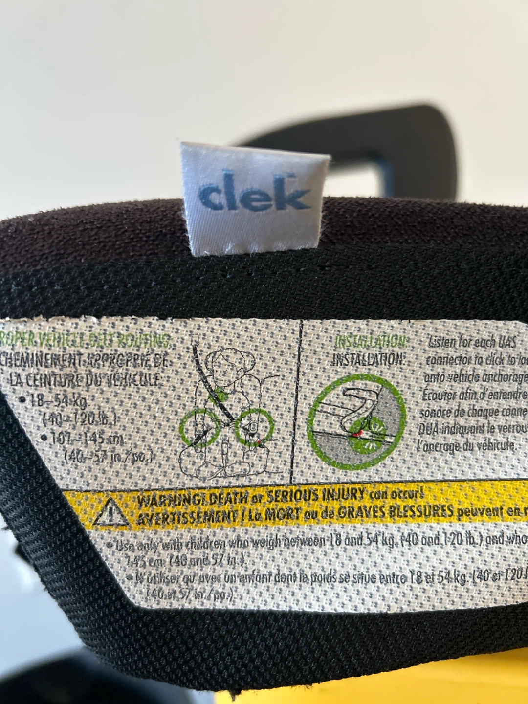 Clek Oobr Booster Car Seat - photo 3