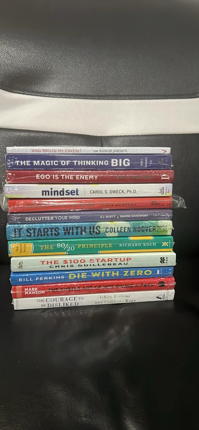 Set of 12 Self-Help Books