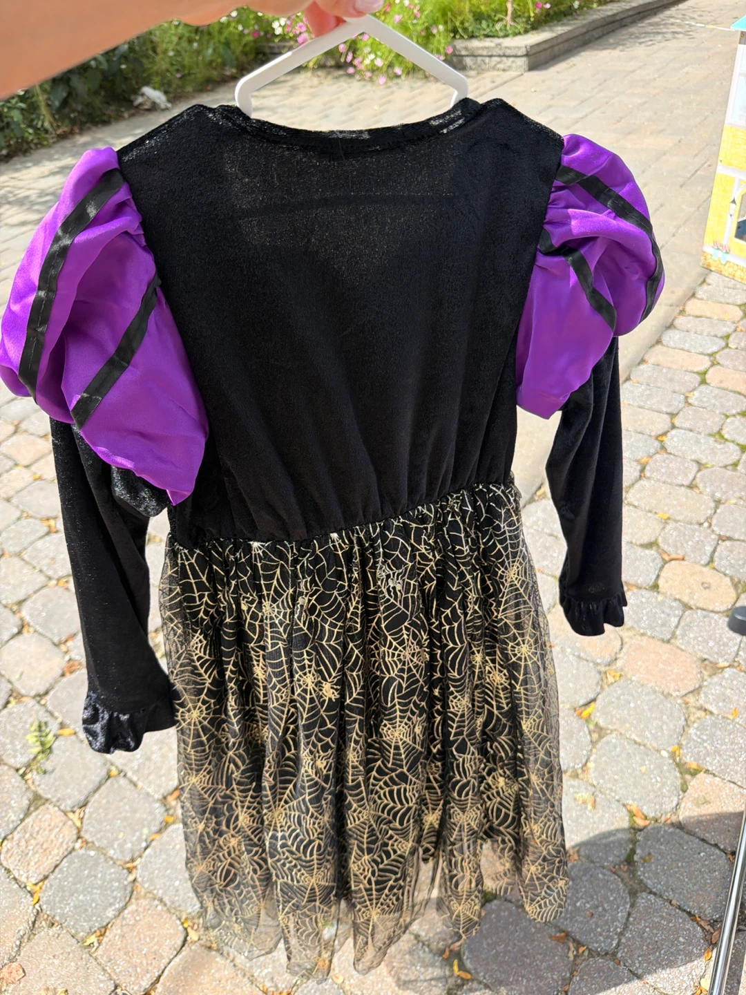 Kids Witch Costume with Hat - photo 2
