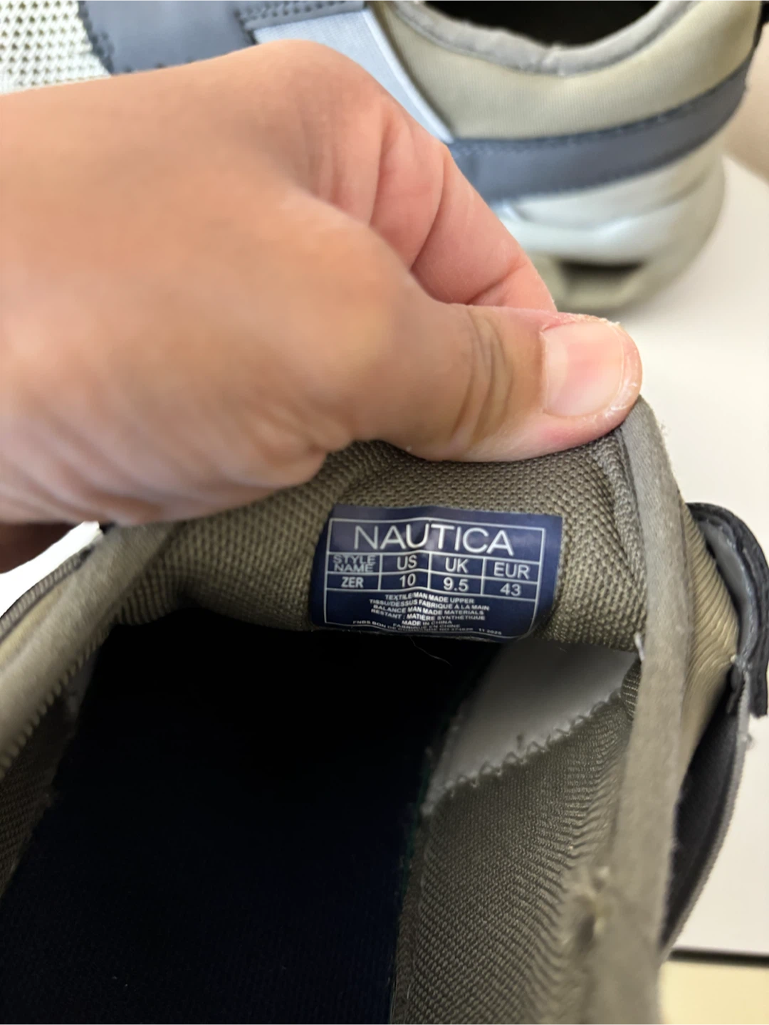 Nautica ZER Men's Sneakers Size 10 US - photo 3