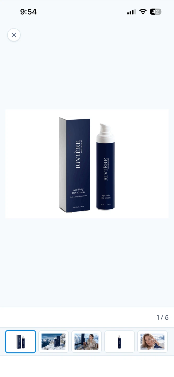 Brand New- Rivière Switzerland Age Defy Day Cream - photo 2