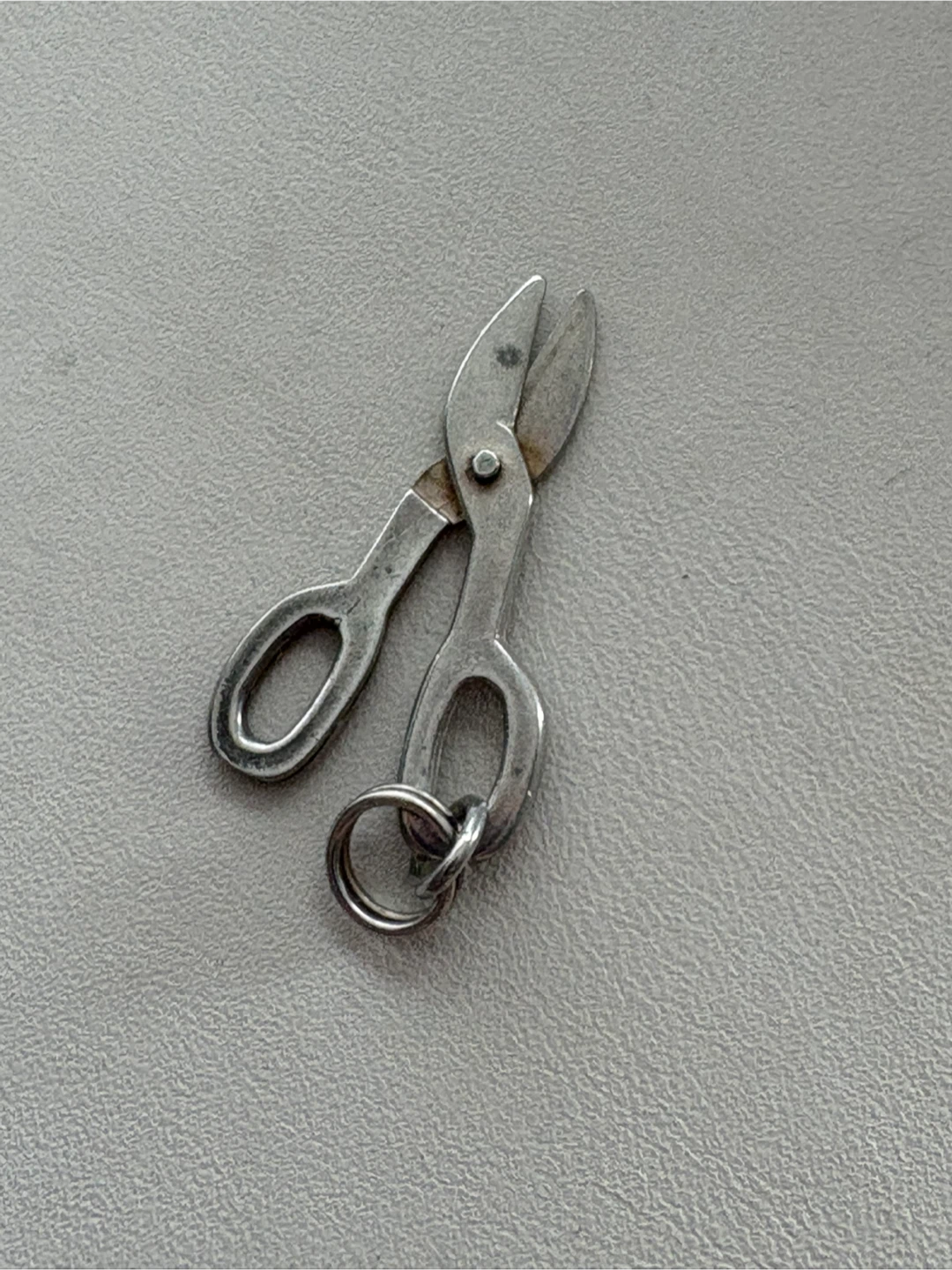 Vintage Sterling Silver Scissors Charm - photo 2