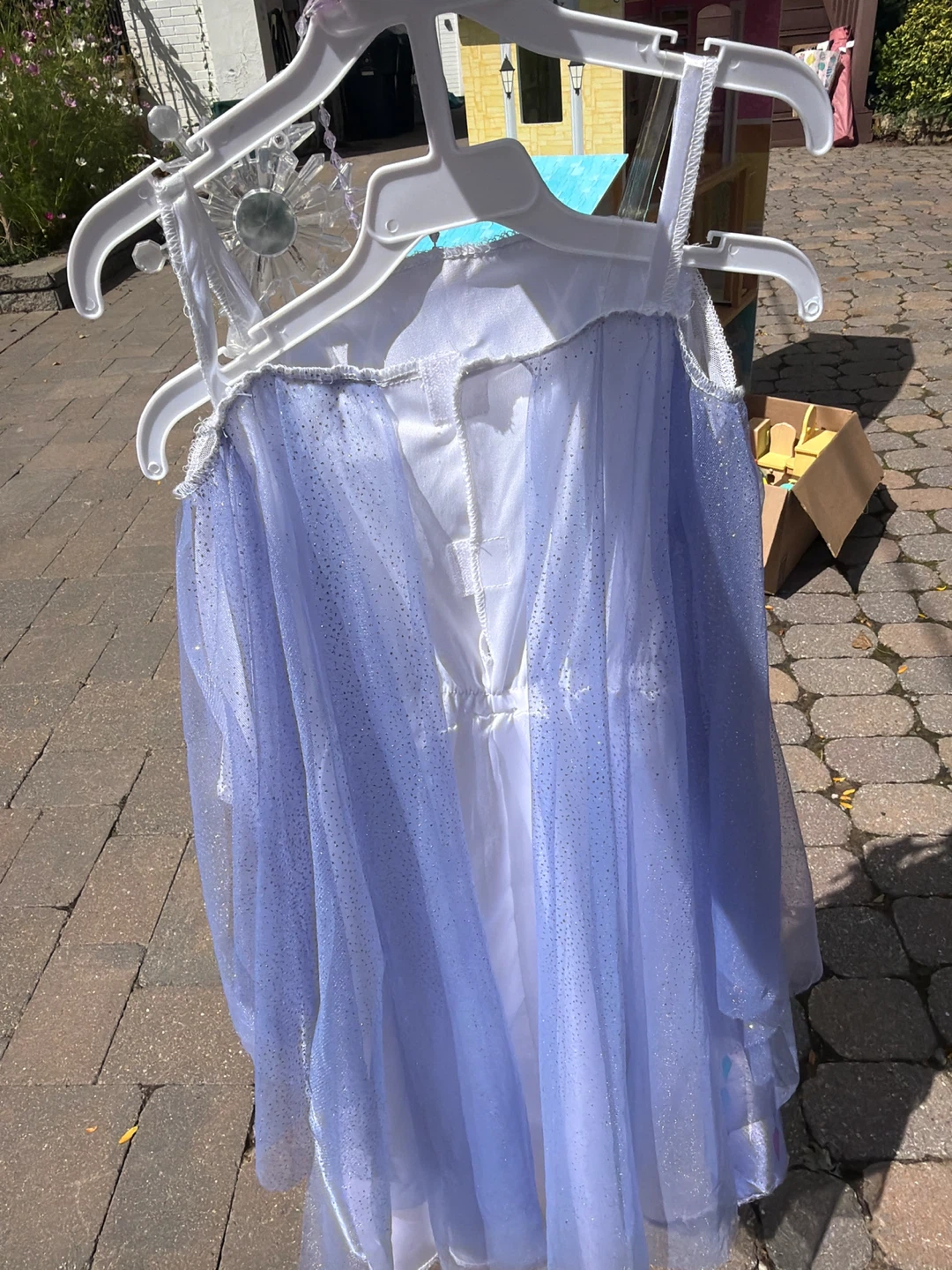 Kids Elsa Dress with Wand and Necklace - photo 2