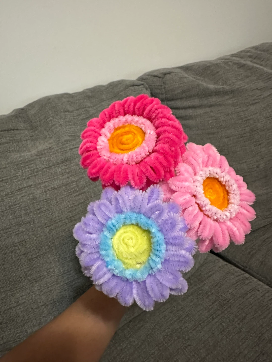 Handmade Pipe Cleaner Flower Bouquets - Made to order - photo 2