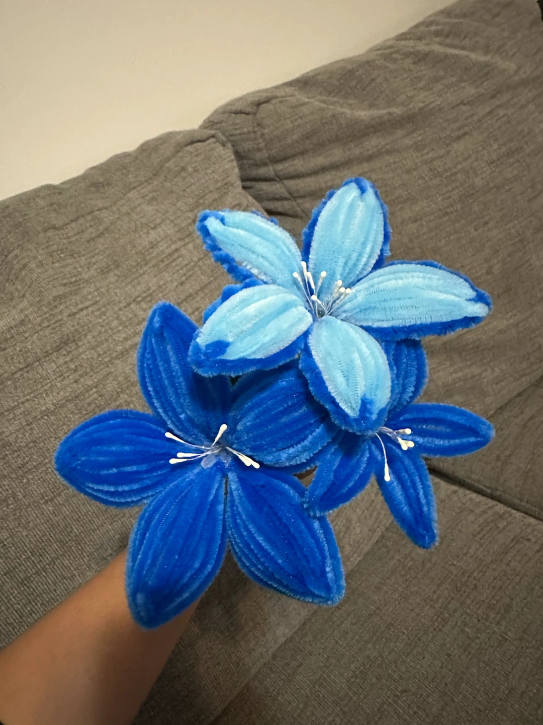 Handmade Pipe Cleaner Flower Bouquets - Made to order - photo 3
