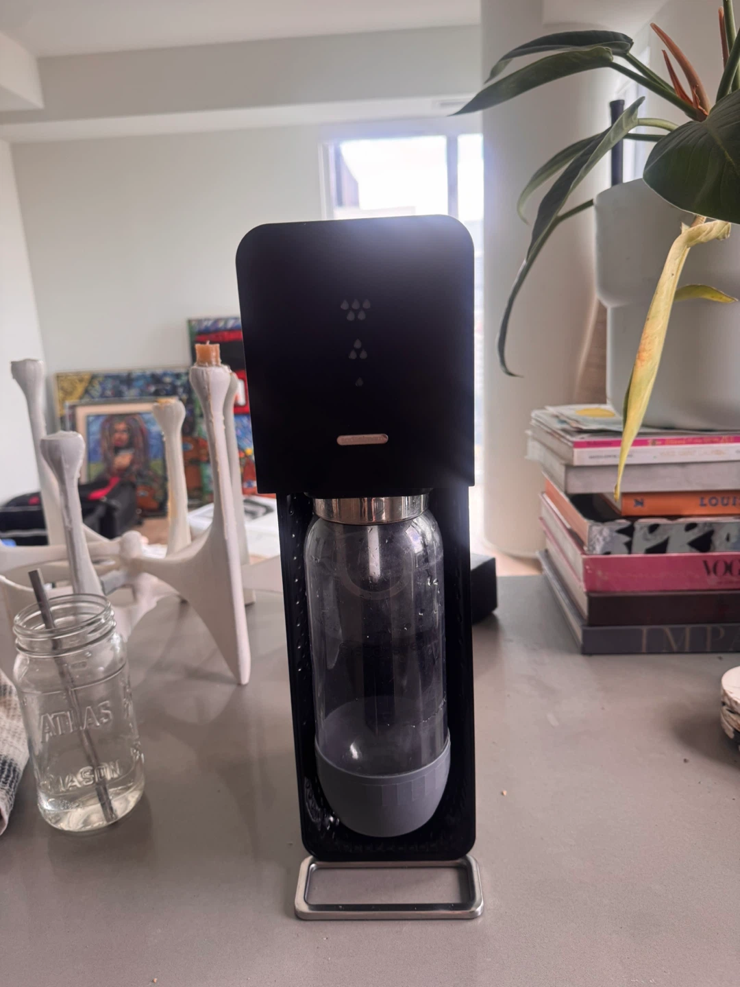 SodaStream Sparkling Water Maker with CO2 Cylinder