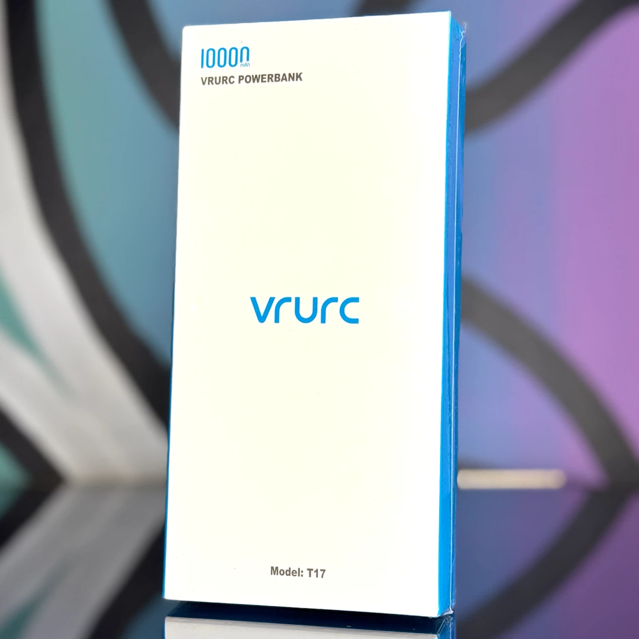 🔋⚡ VRURC Power Bank – 10,000mAh (Model T17) – New & Sealed