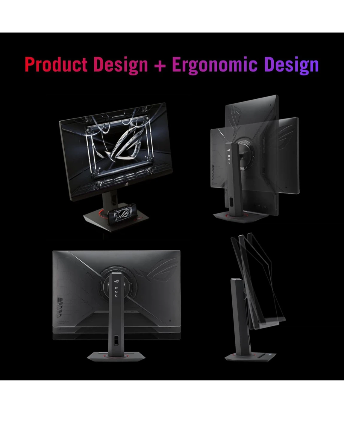 ASUS ROG 27" 1440p 180Hz Gaming Monitor - photo 2