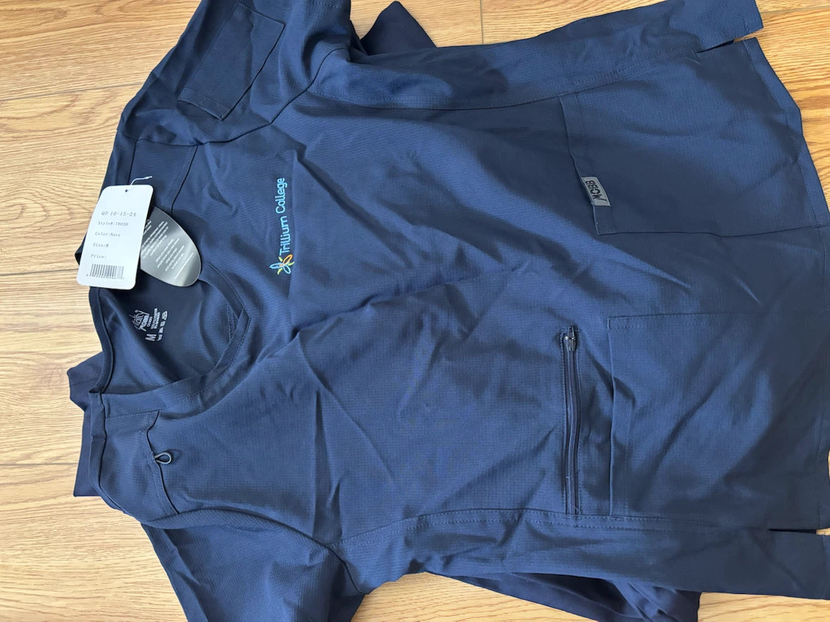 Mentality by Mobb Navy Scrub Top Medium