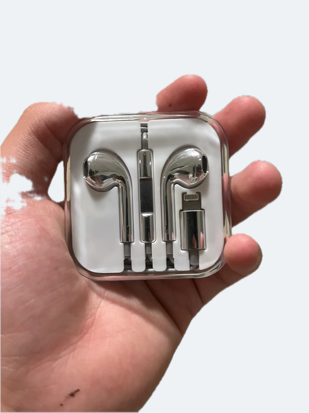 Chrome wired headphones - photo 3