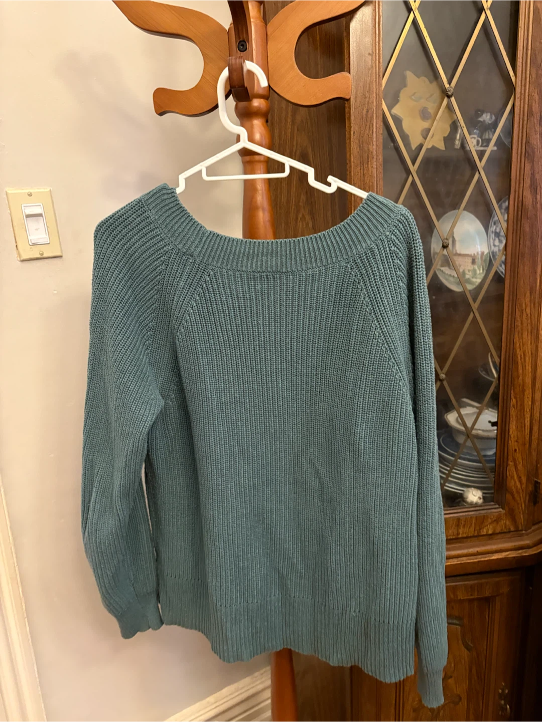 Teal Knit Sweater - photo 2