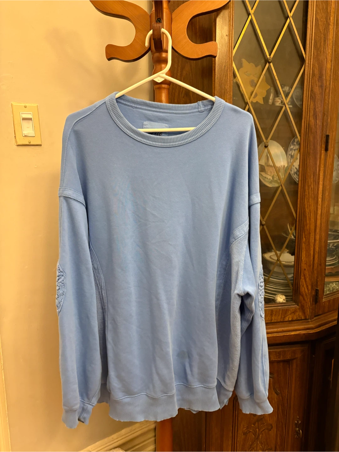 Blue Crewneck Sweatshirt