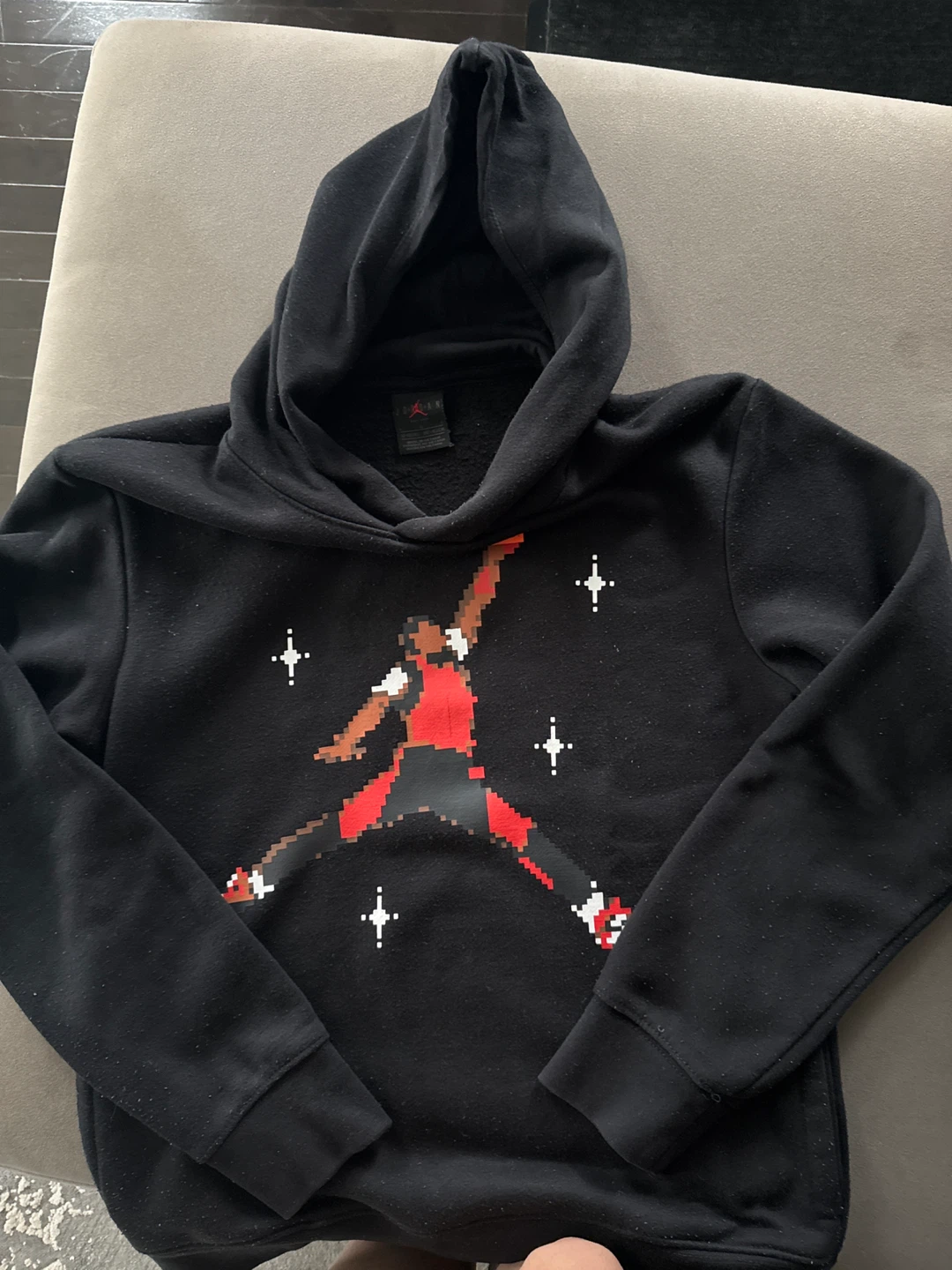 Jordan Pixel Art Hoodie - photo 2