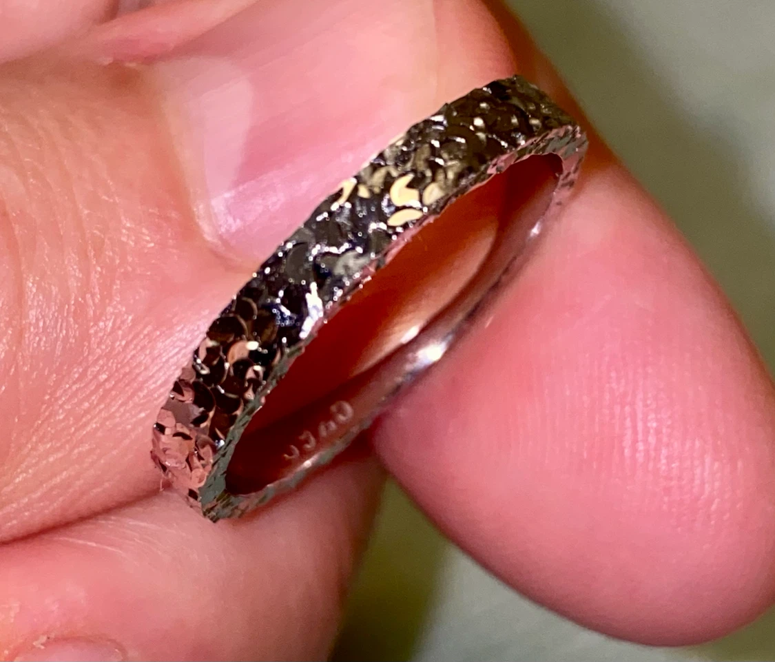Diamond Cut 925 Silver Ring - photo 2