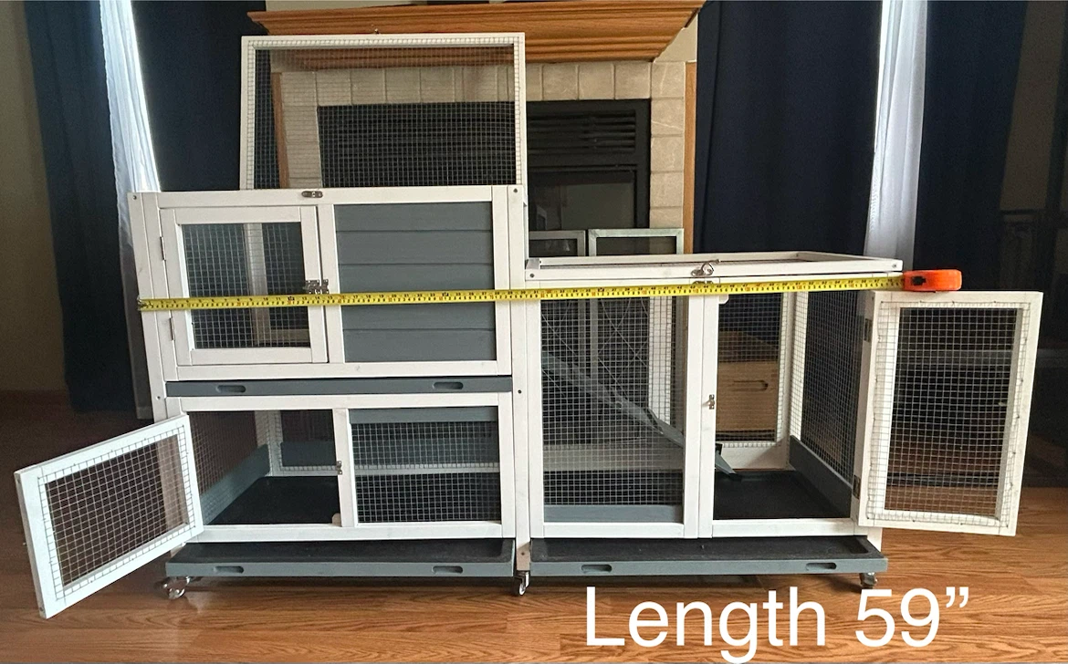 Small Pet Hutch Cage Bed