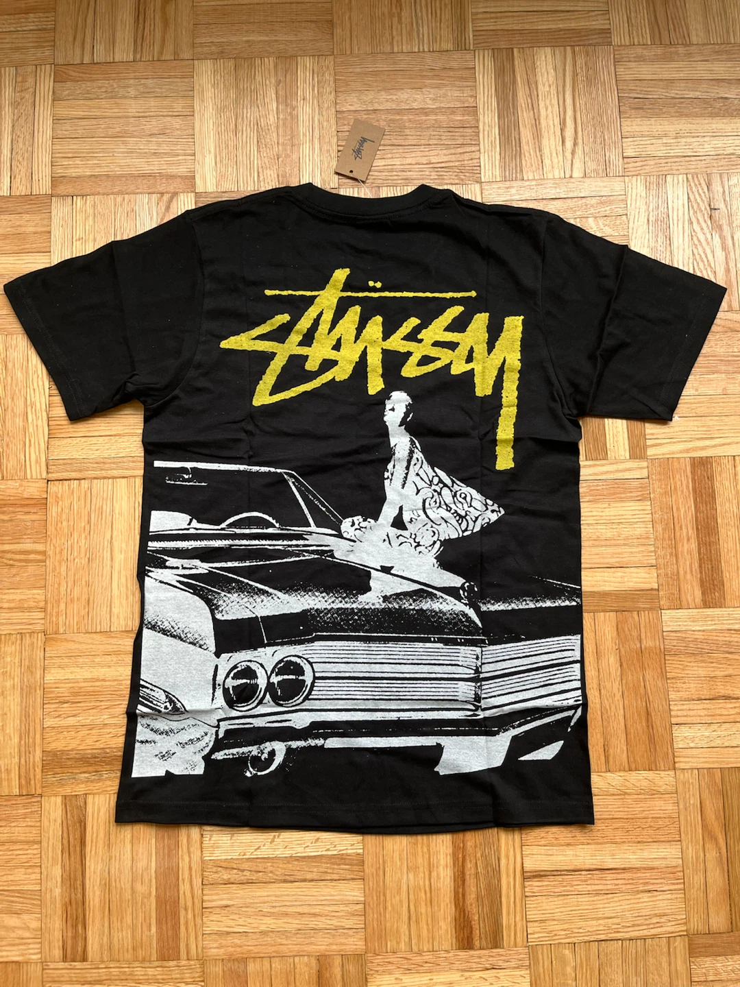 Stüssy Beat Crazy Tee Black S - BNWT