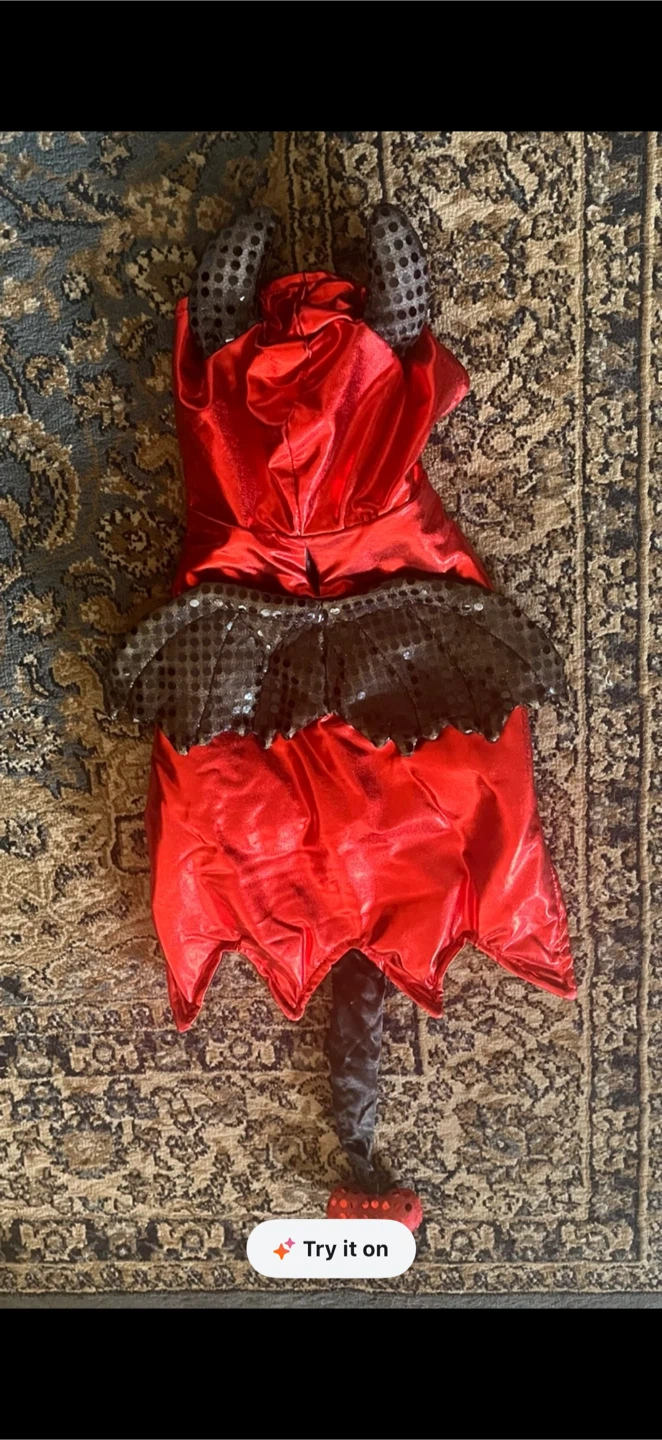 Red Devil Pet Costume - photo 2